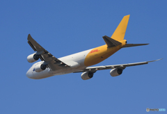 「空色」 Polar 747-8 N853GT 出発です