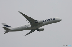 「曇り」 Finnair A350-941 OH-LWD Landing
