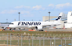 「あおぞら」FINNAIR A350-941 OH-LWE 離陸