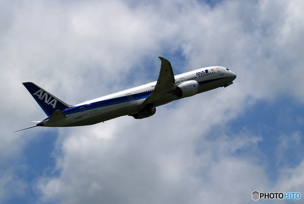「あおいそら」ANA 787-9 JA896A  Takeoff  