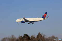 「青色が好き」 DELTA A350-941 Landing☮