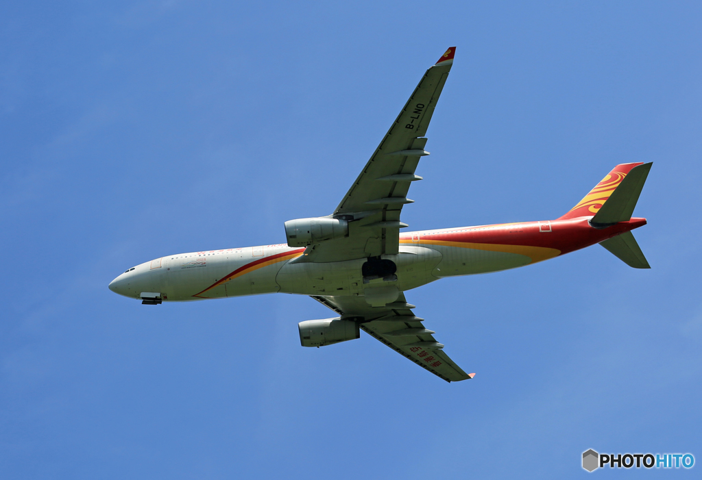 「ぶるー」 香港航空A330-343 B-LNO 出発