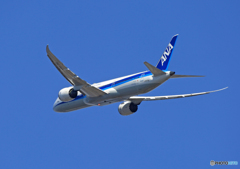「良い空～」 ANA 787-9 JA875A 出発です