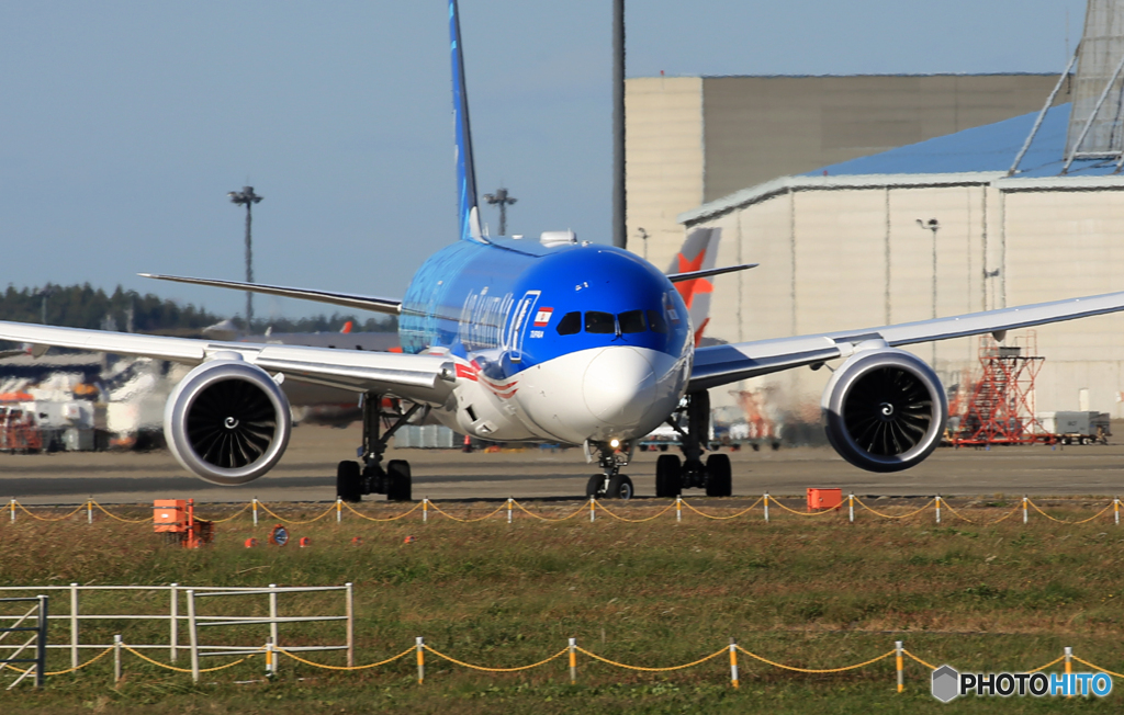「すかい」 Air Tahiti Nui  787-8 F-UNAI 離陸