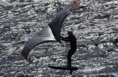 「淡い海」銀色の世界