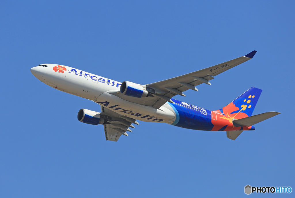 「良い空～」Air Calin A330-202 F-OJSE飛び立ちです