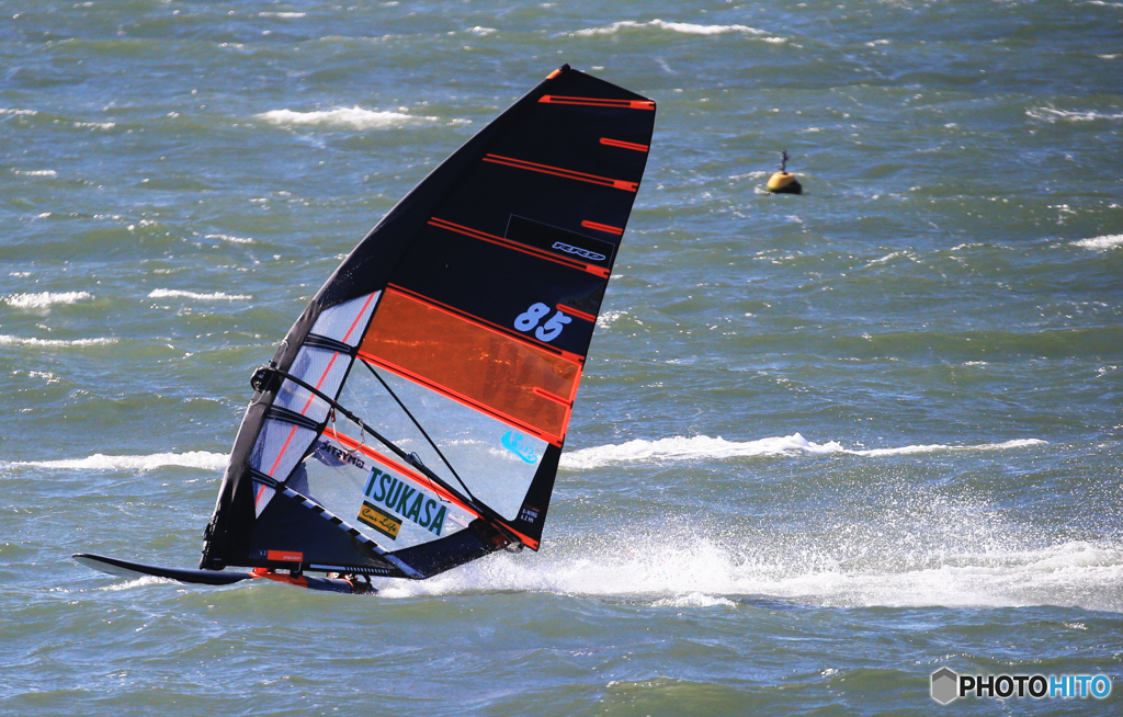 「良い天気」 楽しいな〜・  ウインドサーフィン