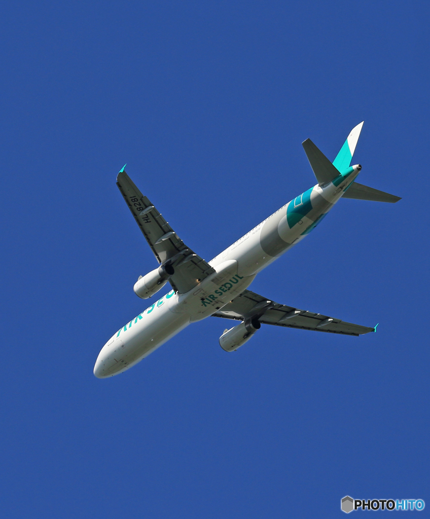 「青色が好き」Air Seoul A321-231 HL8281