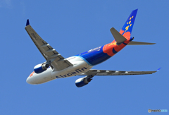 「SKY」 Air Calin A330-202 F-OJSD 出発です