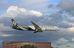 「あおぞら」 AIR NZ' 787-9 ZK-NZC 通過
