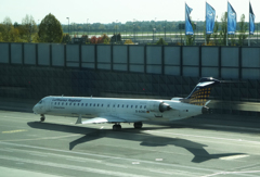 Lufthansa Regional CityLine ボンバルランディング