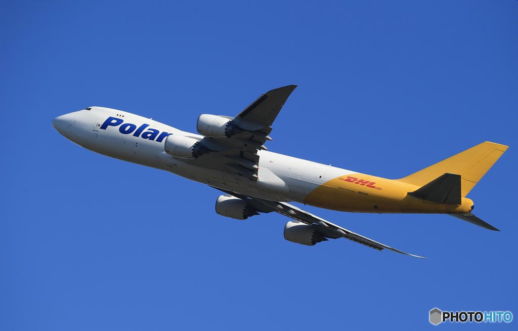 「SKY」POLAR 747-8 N851GT  コロナ禍で大活躍です！