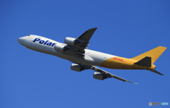 「SKY」POLAR 747-8 N851GT  コロナ禍で大活躍です！