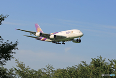 「はれー」 Thai A380-841 HS-TUB 到着