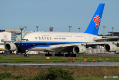 「ぶるー」中国南方 A380-841 B-6137  Takeoff 