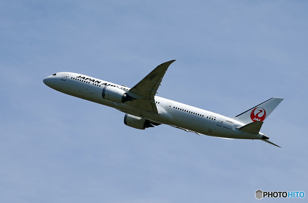 「すかい」JAL  787-9  JA866J   出発です 
