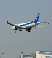「はれ」 ANA A320-271N neo JA212A Landing