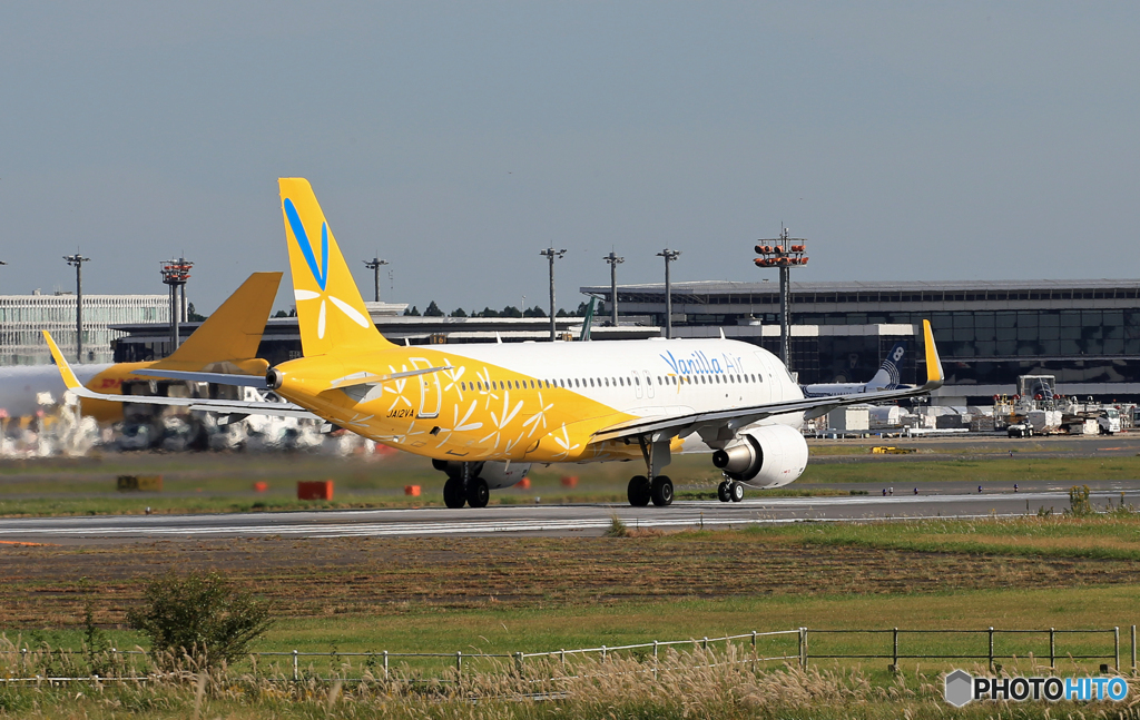 「あおいそら」☮ バニラ 機　最終フライト 成田空港☮Takeoff  