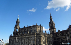 ドイツ（１０６）ドレスデンのあおぞら