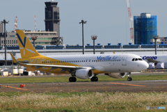 「あおいそら」バニラ航空 最後の飛び立ちです