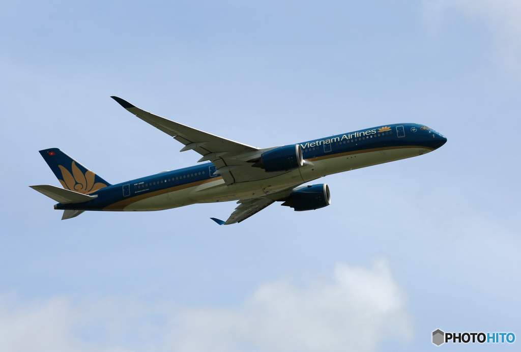 ☀「青い空」が一番Vietnam A350-941 飛行