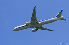 「ぶるー」 ANA  777-381 JA778A 離陸