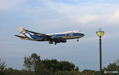 ✈エアブリッジカーゴ 747-4HAF VP-BIM到着