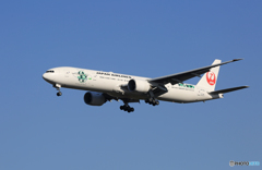 「すかい」 JAL 777-346 JA734J Landing