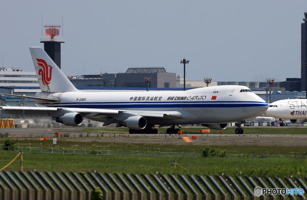 「スカイ」CHINA 747-400 B-2409 Takeoff