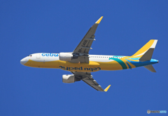 「良い空～」CEBU A320-214 RP-C4106飛び立ちです