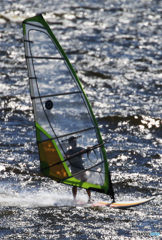 「青色が好き」風の流れに乗った