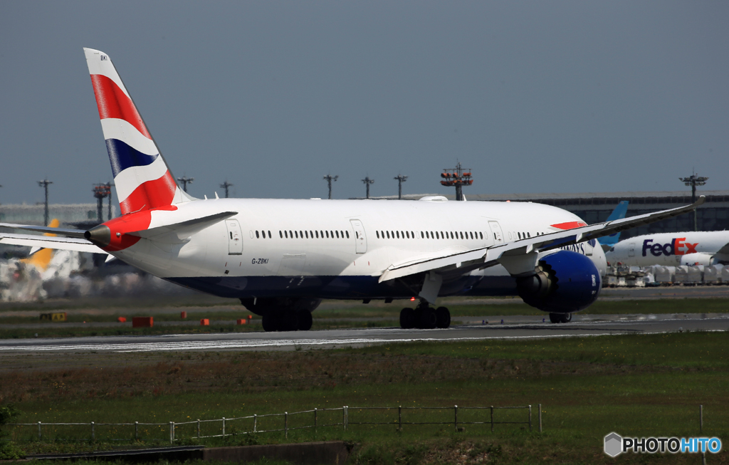 「はれー」British 787-9 G-ZBKI Takeoff 