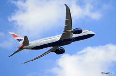 「青い日」 British 787-9 G-ZBKI Takeoff  