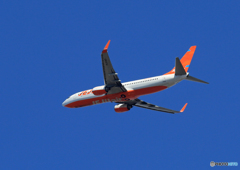 「青が大好き」 JEJU 737-8AS HL8090 出発です