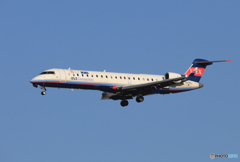 「SKY」IBEX CRJ-702 JA12RJ Landing