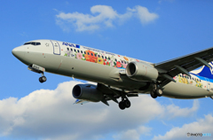 ✈初めての聖地巡礼に  ☮フラワージェット