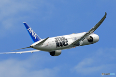 「青が大好き」 STAR WARS 787-8 JA873A出発