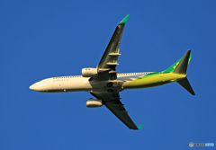 「すかい」 春秋航空 737-8AL ☮出発です
