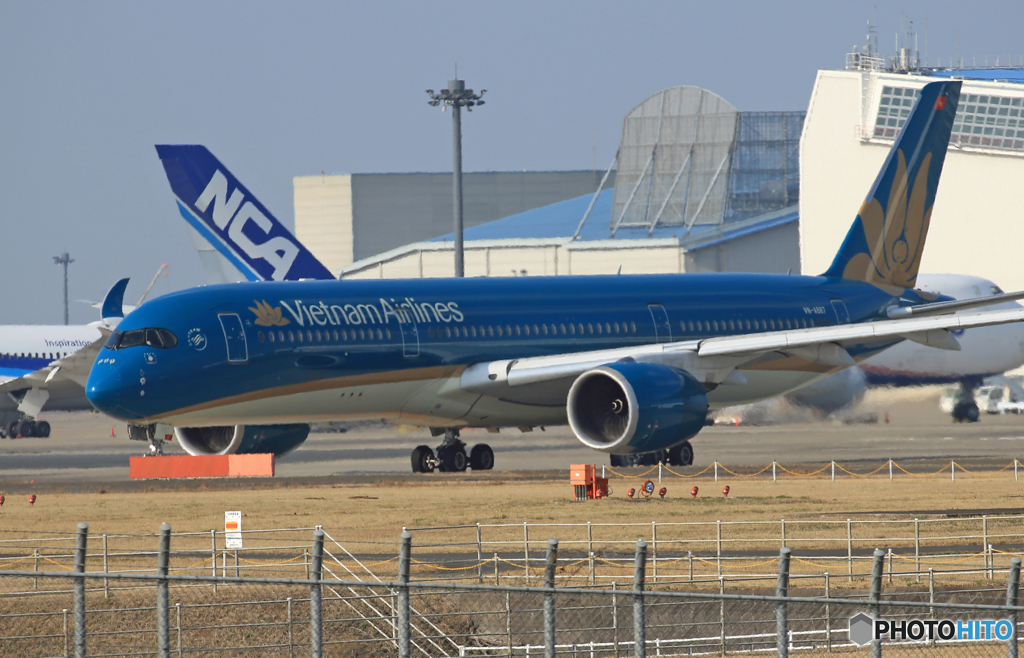 「すかい」Vietnam A350-900 VN-A887 出発です