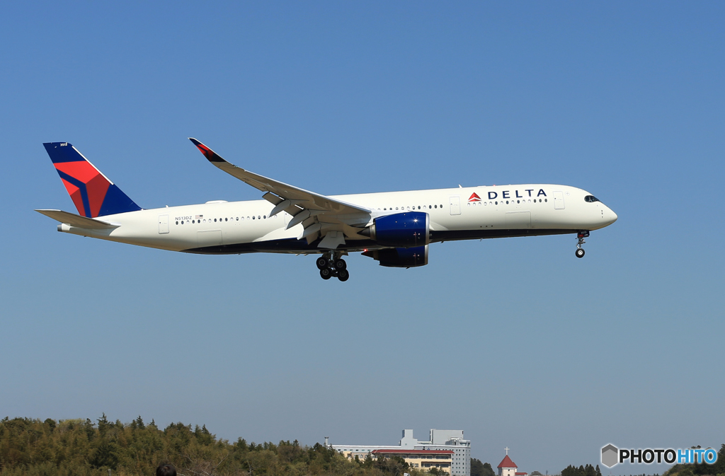 「青空」 DELTA A350-941 N513DZ Landing