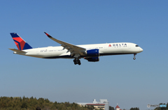 「青空」 DELTA A350-941 N513DZ Landing