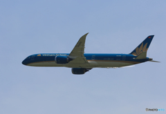 「良い天気」 Vietnam 787-9 VN-A870 飛び立ちです