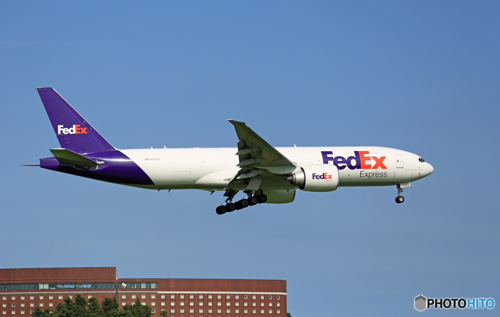 「すかい」 FedEx 777-FS2 N885FD到着しました
