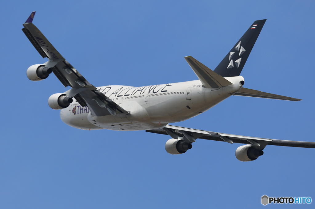 「思い出」✈Thai Star Alliance B747-400✈