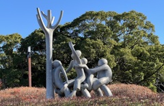 大きな公園  「元気で」