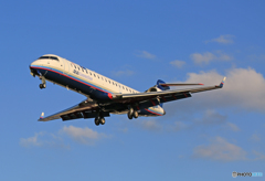 「ぶるー」 IBEX ボンバルCRJ-702 JA11RJ 到着です