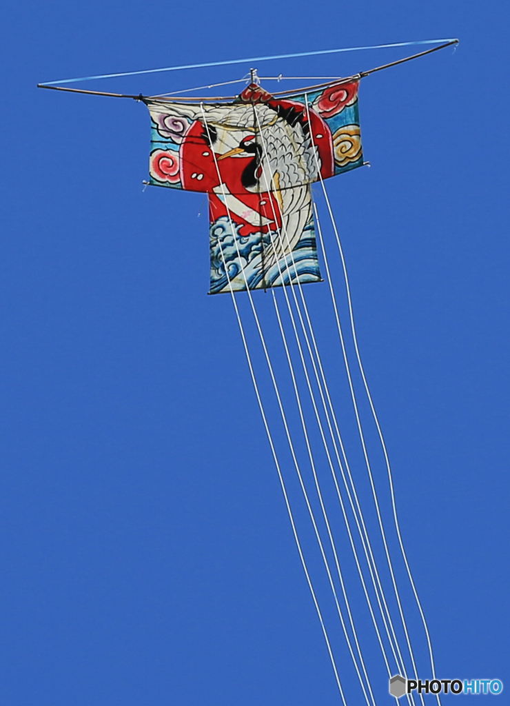☀「青い空」が一番    『伝統和凧」7