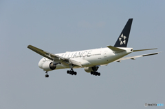 「良い天気」UNITED STAR N794UA Landing