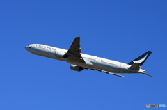 「あおぞら」Cathay 777-367 B-HNK 離陸 