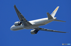 ☀「青い空」が一番AEROLogic 777-FZN Takeoff